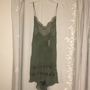 Victoria’s Secret Dark Green Slip